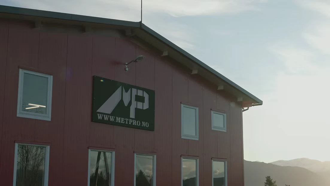 Metpro AS, originalt prosjektbilde fra porteføljen.
